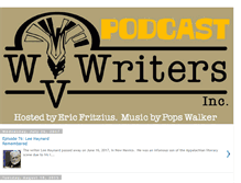 Tablet Screenshot of podcast.wvwriters.org